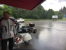 Juni 2018 Vespa Alp Days in Österreich
